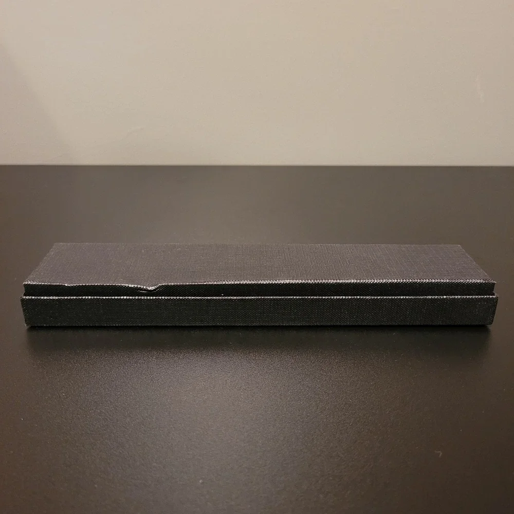 The Real Pearl Co. Rectangular Jewelry Gift‎ Box, Black Gold